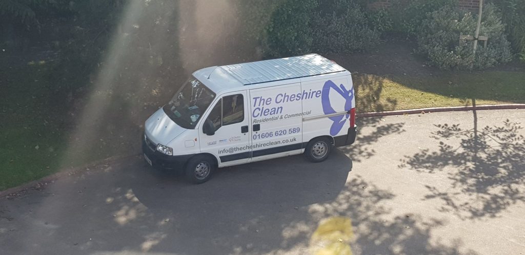 the cheshire clean van